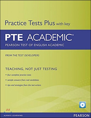 Practice Tests Plus with Key PTE Academic