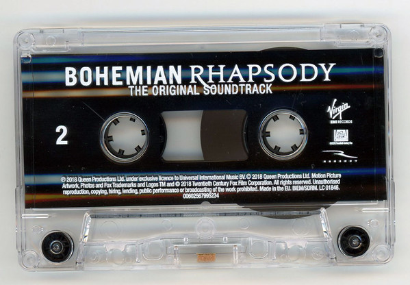보헤미안 랩소디 영화음악 (Queen - Bohemian Rhapsody OST) [카세트테이프]