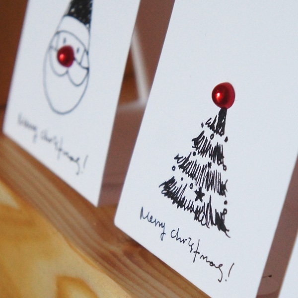 [베델리엄] 빨간코 트리 - 크리스마스 카드