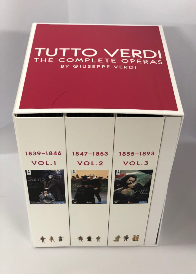 베르디 탄생 200주년 기념 블루레이 박스세트 (Tutto Verdi The Complete Operas Box) [27 Blu-rays]