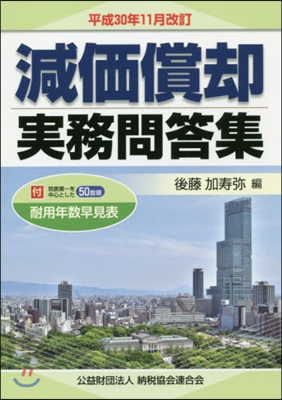 減價償却實務問答集 平成30年11月改訂