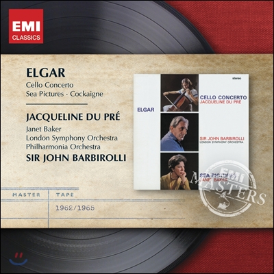 Jacqueline Du Pre 엘가: 첼로 협주곡, 바다 풍경 (Elgar: Cello Concerto) 뒤 프레, 존 바비롤리