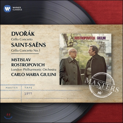 Mstislav Rostropovich 드보르작 / 생상스: 첼로 협주곡 (Dvorak & Saint-Saens: Cello Concertos) 로스트로포비치
