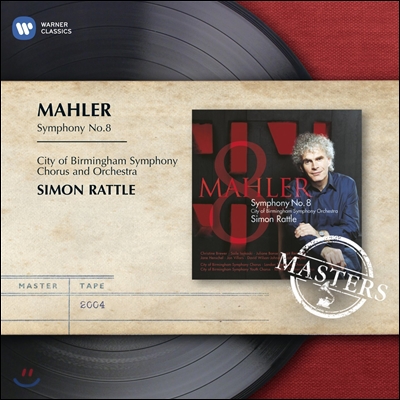Simon Rattle 말러: 교향곡 8번 &#39;천인 교향곡&#39; (Mahler: Symphony of a Thousand) 사이먼 래틀, 버밍엄 시립 합창단과 교향악단