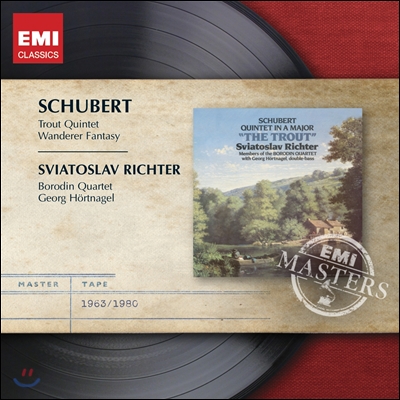 Sviatoslav Richter / Borodin Quartet 슈베르트: 송어 오중주, 환상곡 (Schubert: Trout Quintet) 리히테르, 보로딘 사중주단