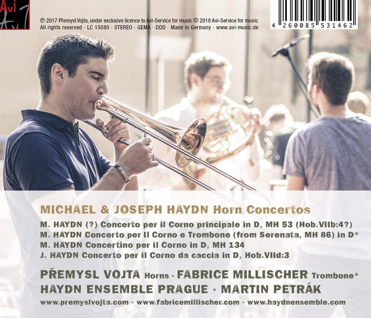 Premysl Vojta 하이든: 호른 협주곡집 (Michael / Joseph Haydn: Horn Concertos)