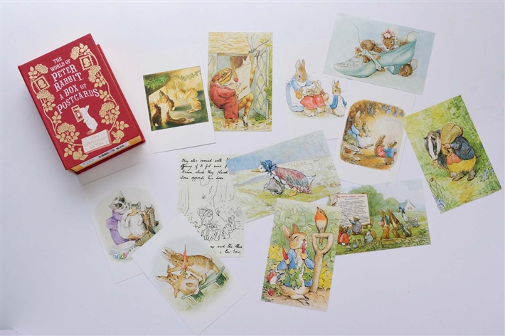 Rabbit:　Peter　World　of　A　Postcards　Box　of　예스24