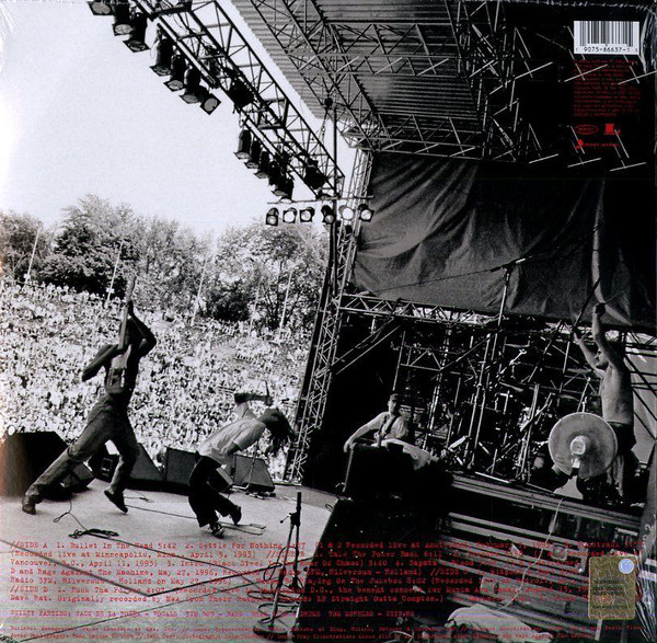 Rage Against The Machine (레이지 어게인스트 더 머신) - Live & Rare [2LP]