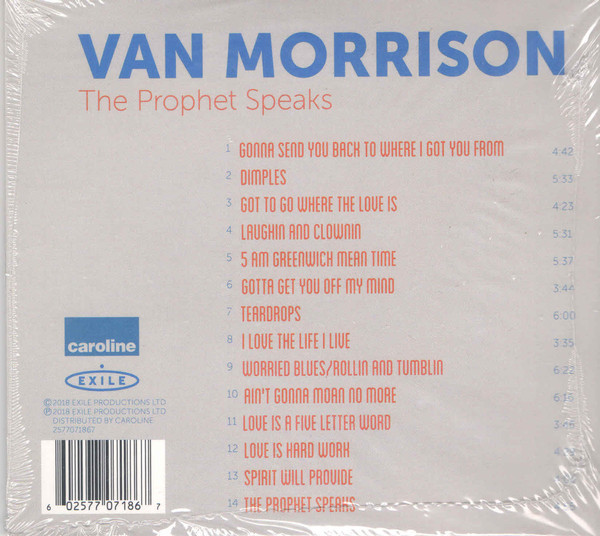 Van Morrison (밴 모리슨) - The Prophet Speaks