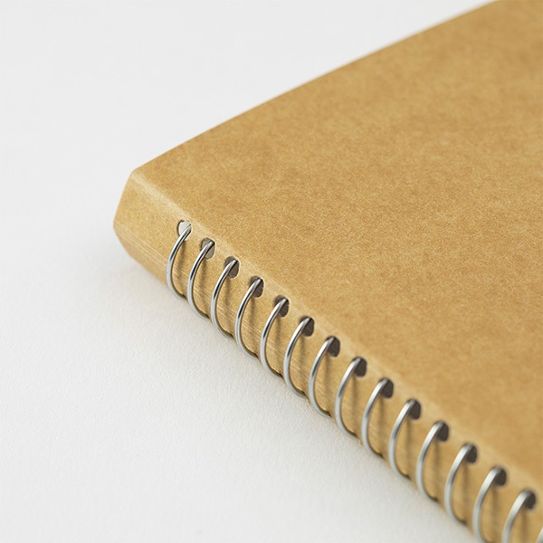 SPIRAL RING NOTEBOOK (B6) MD White