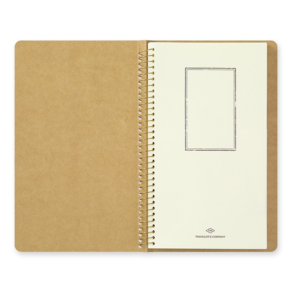 SPIRAL RING NOTEBOOK (A5 Slim) Paper Pocket