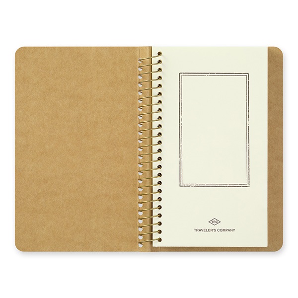 SPIRAL RING NOTEBOOK (A6 Slim) Paper Pocket