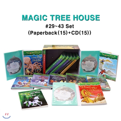 Magic Tree House 29~43 Set (Paperback(15)+CD(15))-매직트리하우스