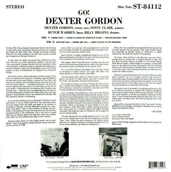 Dexter Gordon - Go! [LP]