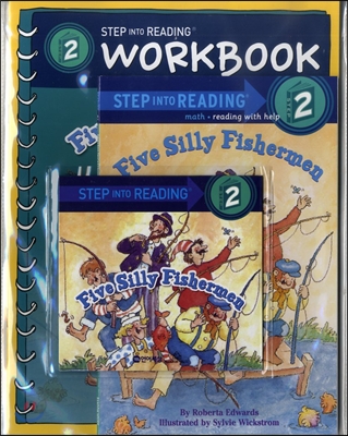Step into Reading 2 : Five Silly Fishermen (Book+CD+Workbook)