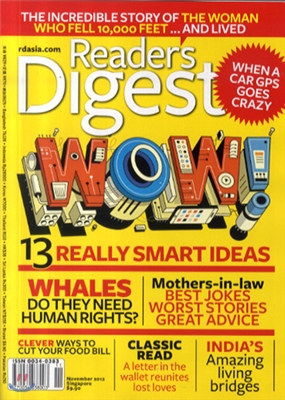 Reader's Digest Asia (월간) : 2012년 11월