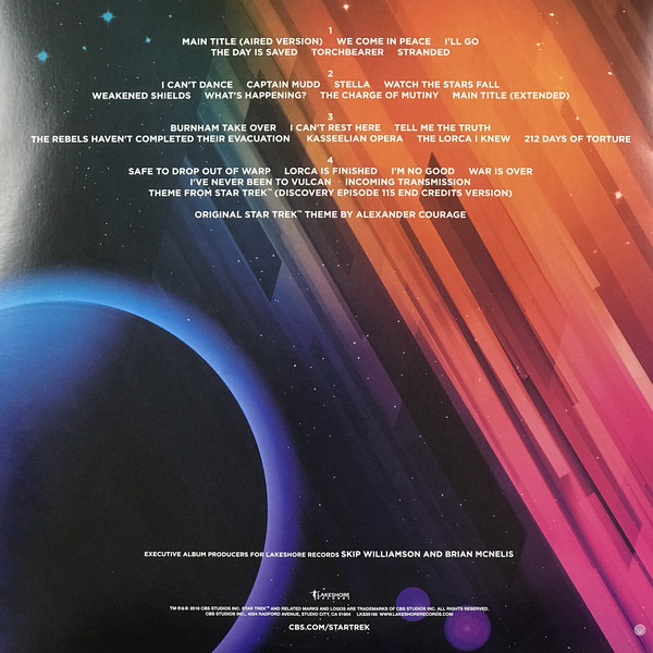 `스타 트렉: 디스커버리` 드라마 음악 (Star Trek Discovery OST by Jeff Russo) [스타버스트 컬러 2LP]