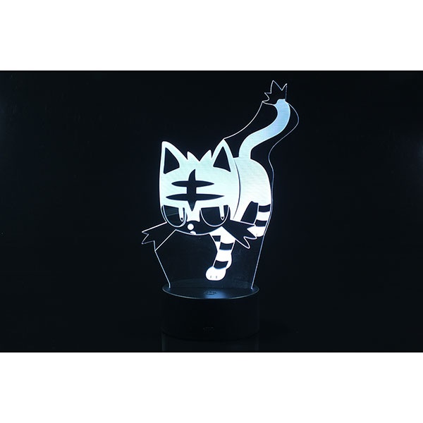 3D LED 무드등 귀여운 고양이 (CBT940107)