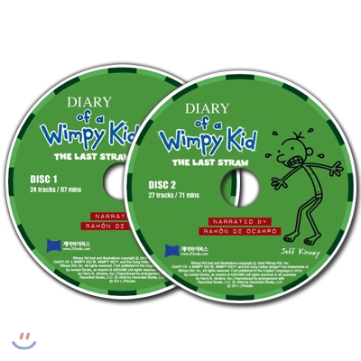 Diary of a Wimpy Kid #3 : The Last Straw (Audio CD)