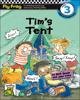 Fly Frog Level 3-12 Tim's Tent : Book + Workbook + Audio CD