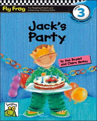 Fly Frog Level 3-13 Jack&#39;s Party : Book + Workbook + Audio CD