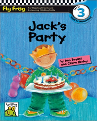 Fly Frog Level 3-13 Jack&#39;s Party : Book + Audio CD