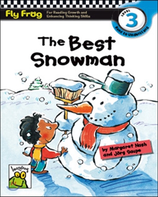 Fly Frog Level 3-17 The Best Snowman : Book + Audio CD