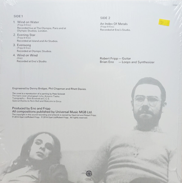 Robert Fripp / Brian Eno - Evening Star [LP]