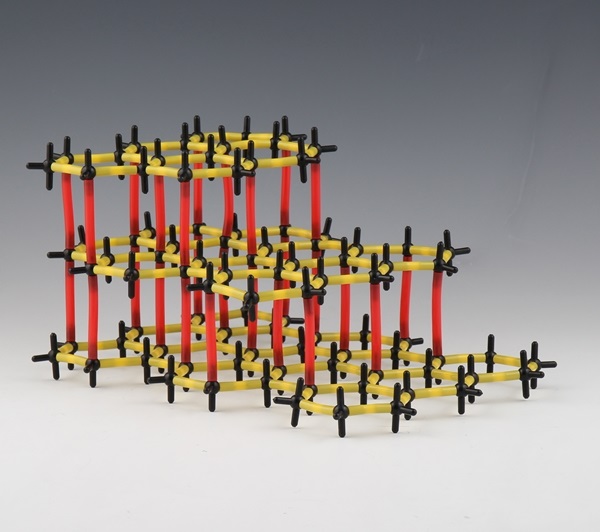 흑연 분자구조(결정구조) 모형 키트