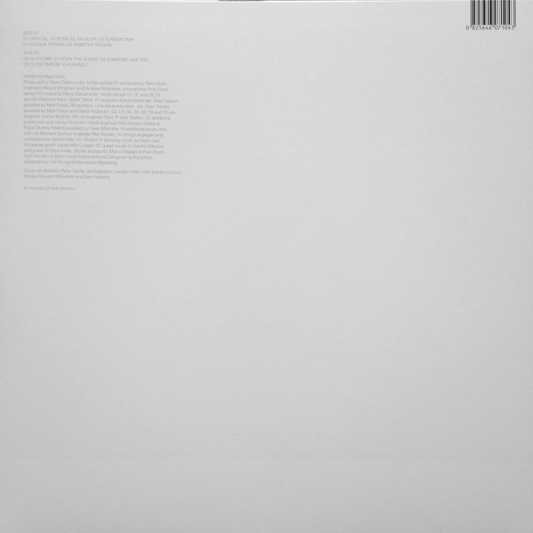 New Order (뉴 오더) - Get Ready [LP]
