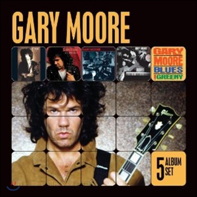 Gary Moore - 5 Album Set (Run For Cover/After The War/Still Got The Blues/After Hours/Blues For Greeny)