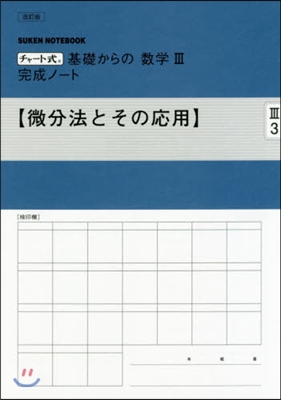 數學3完成ノ-ト 微分法とその應用 改訂 改訂版