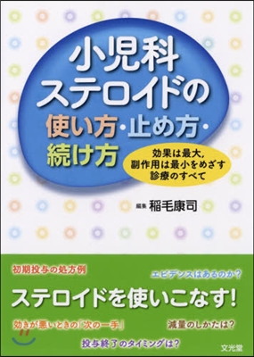 小兒科ステロイドの使い方.止め方.續け方