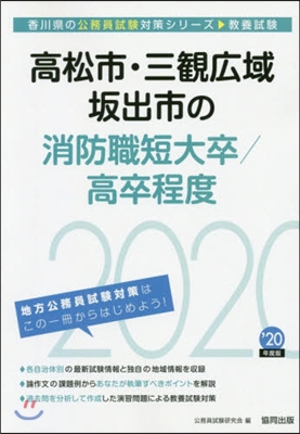 ’20 高松市.三觀廣 消防職短大/高卒