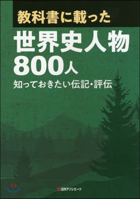 敎科書に載った世界史人物800人