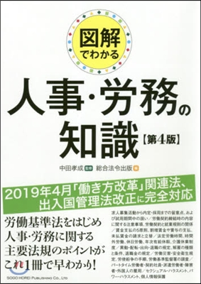 圖解でわかる人事.勞務の知識 第4版