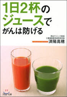 1日2杯のジュ-スでがんは防げる