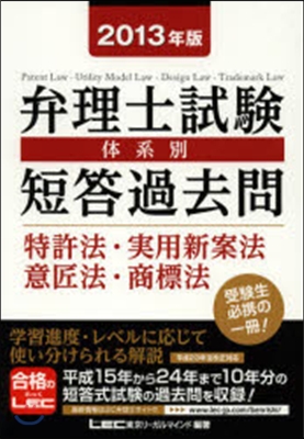 ’13 特許法.實用新案法.意匠法.商標