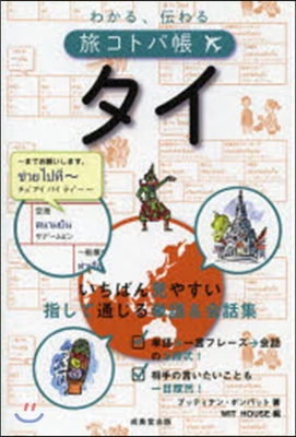 わかる,傳わる旅コトバ帳 タイ