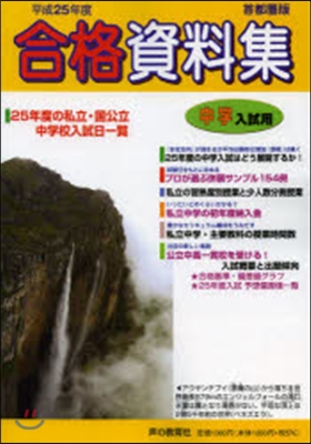 平25 首都圈版 中學入試用 合格資料集