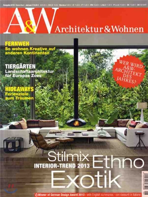 A &amp; W (Architektur &amp; Wohnen) (격월간) : 2012년 12월