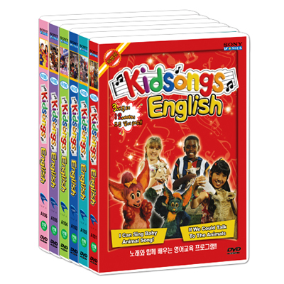 노래와 함께 영어를 배우는 키즈송 잉글리쉬 6종 (Kidsongs English 6 DVD)