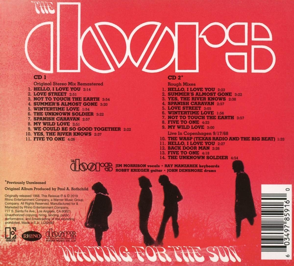 The Doors (도어스) - Waiting For The Sun (50th Anniversary Expanded Edition)