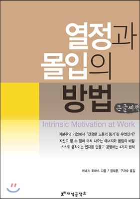 열정과 몰입의 방법 (큰글씨책)