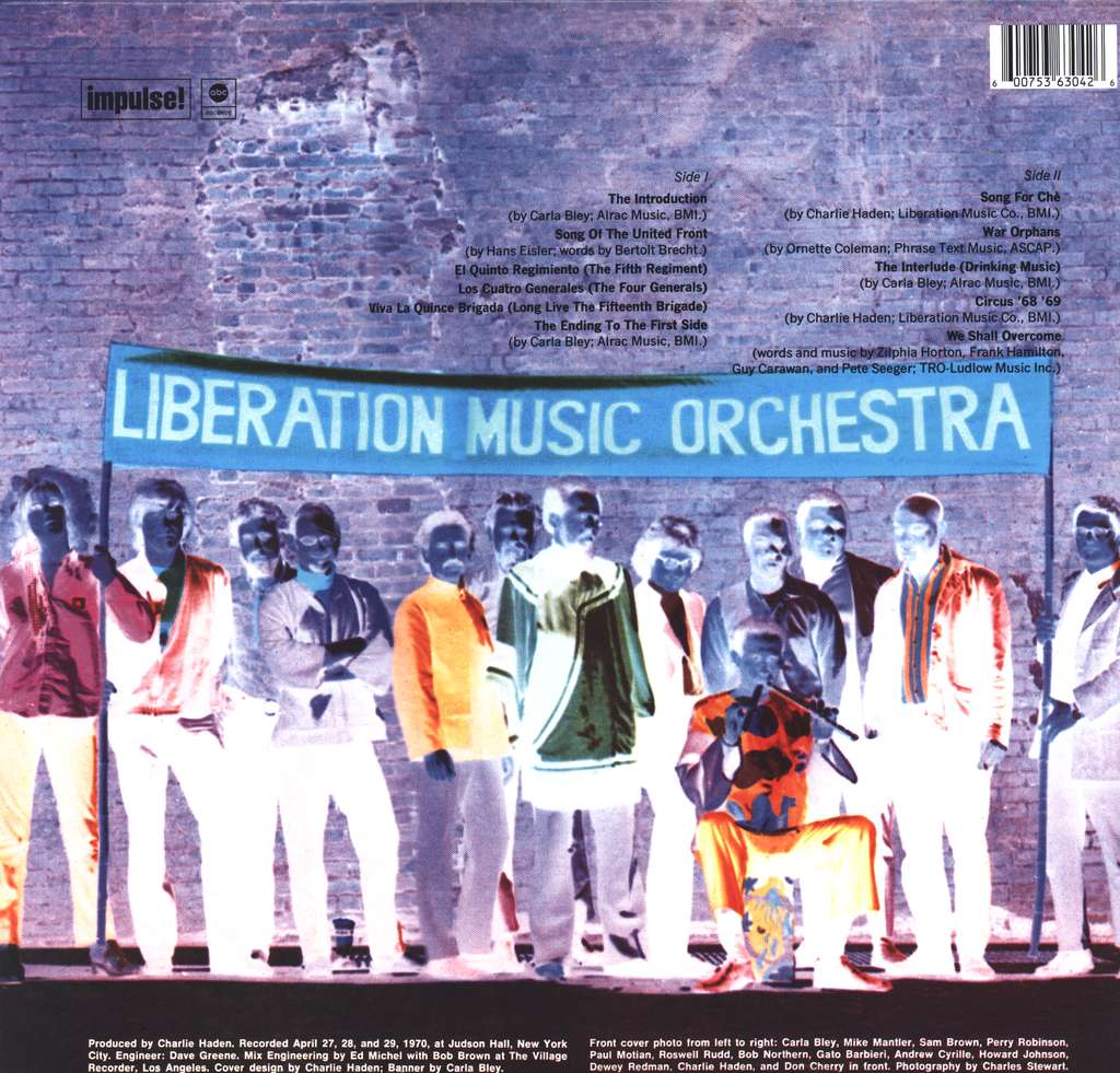 Charlie Haden - Liberation Music Orchestra [LP]