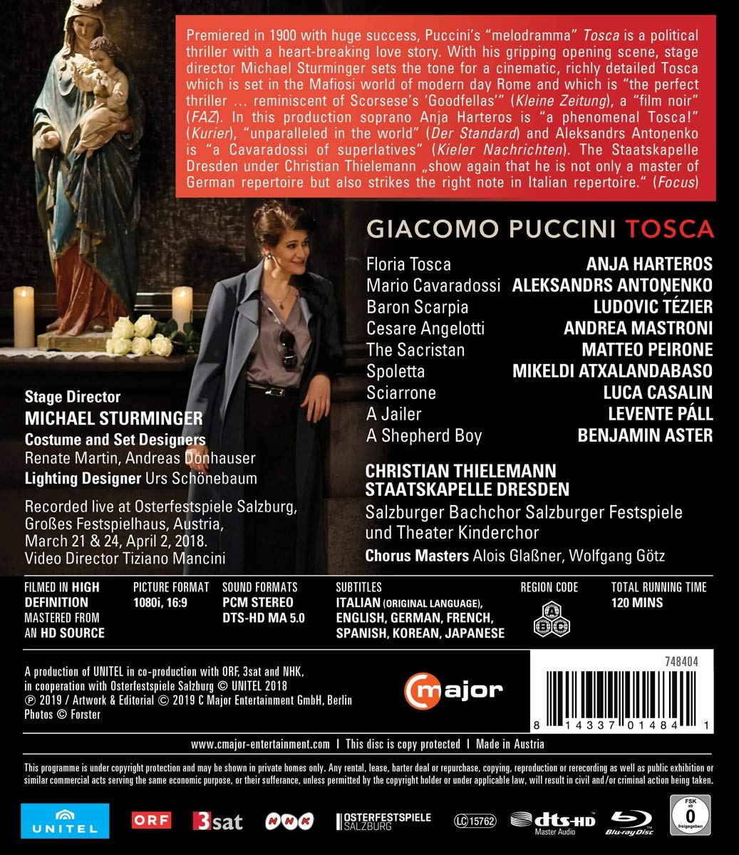 Christian Thielemann 푸치니: 오페라 '토스카' (Puccini: Tosca)