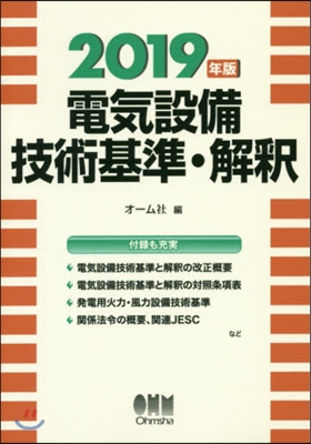 ’19 電氣設備技術基準.解釋