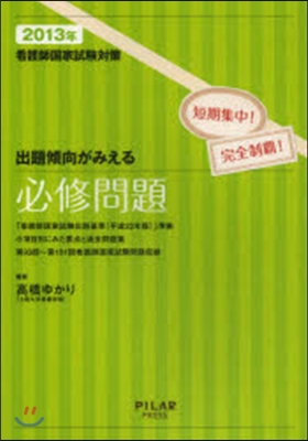 看護師國家試驗對策 出題傾向がみえる 必修問題 2013年