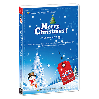 베스트 크리스마스 캐롤송 60곡 4CD (Best Christmas Carolsong 4Disc SET)