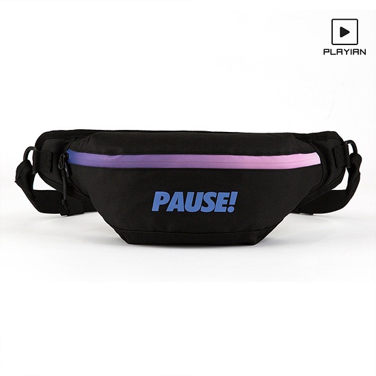 [플레이언]Pause waist bag_퍼즈 웨이스트백(EW05UBLK)